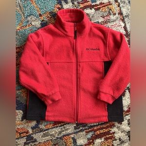 Columbia Fleece Jacket, size 6/7